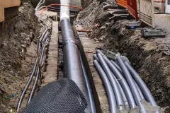 Travaux de canalisation