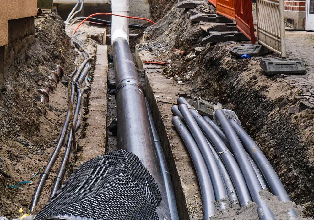 Travaux de canalisation Terrassement au Luxembourg